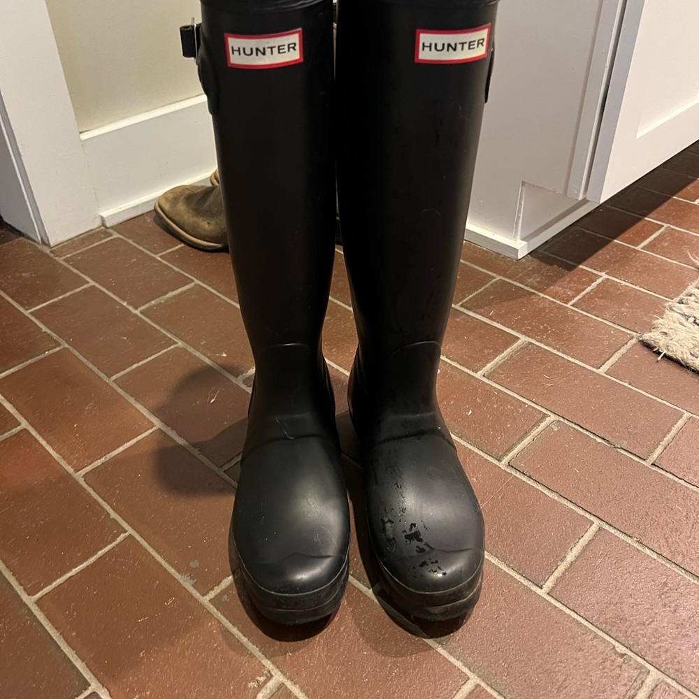 Hunter rain boots